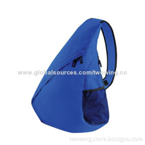 Single backpack, 600D polyester fabric, one compartment